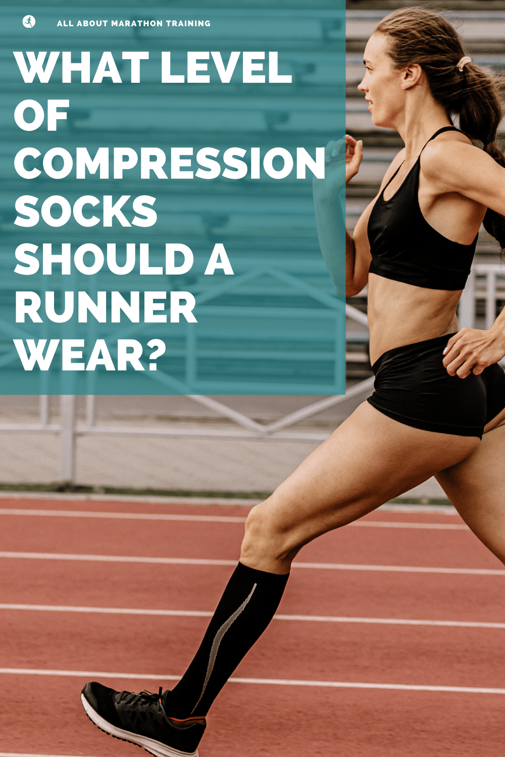 Should I wear compression socks if I have a running injury? 