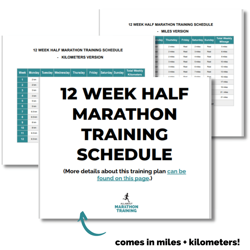ui voordeel Dinkarville Half Marathon Training Program: 12 Weeks + Free Printable PDF Download