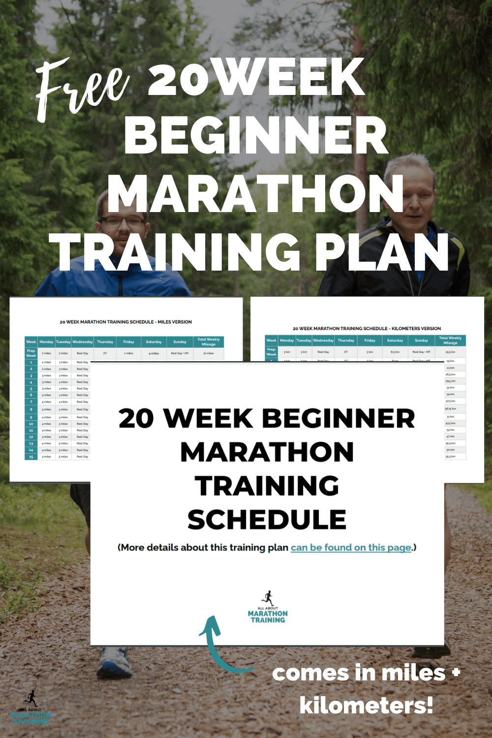 20 Week Marathon Training Schedule