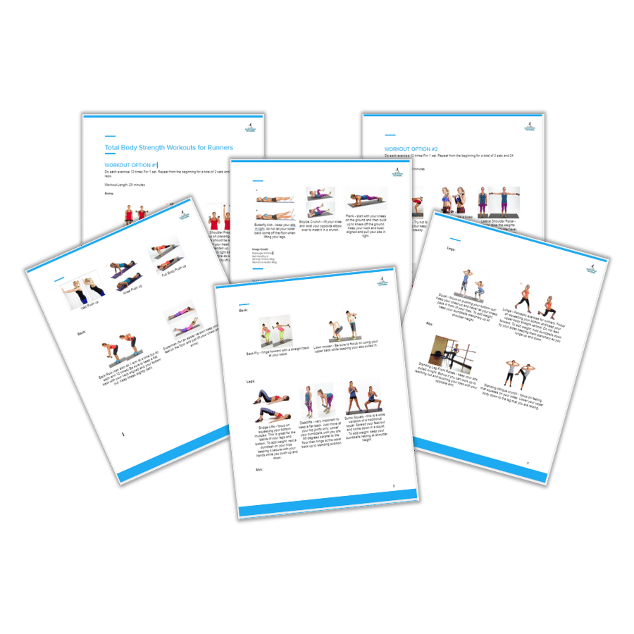 Printable Strength Exercises for Runners: Downloadable Workouts
